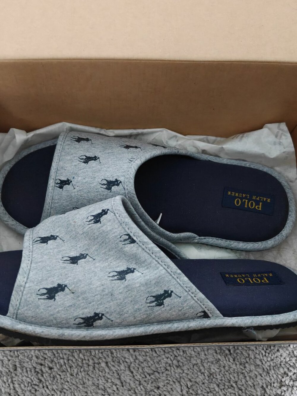 Polo Ralph Lauren Slippers size 9
